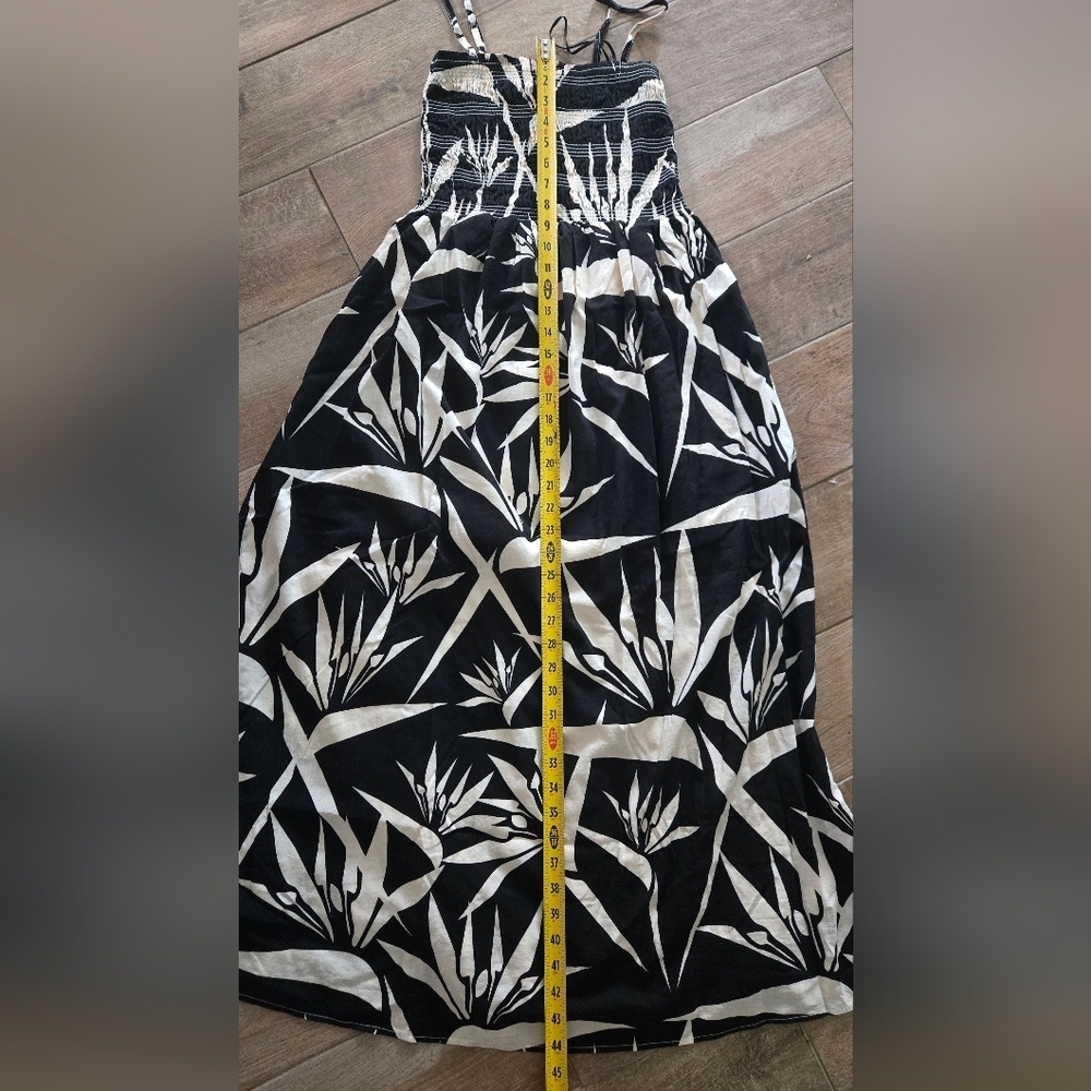 Nwt Pistola Black And White Bianca Midi SunDress Sun Of Paradise Size XS - Picture 9 of 9